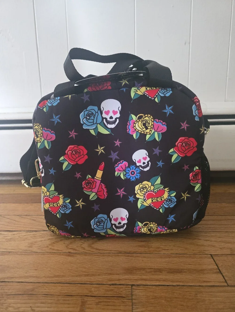 Betsey Johnson Dia de Los Muertos Insulated Lunch Tote NWT